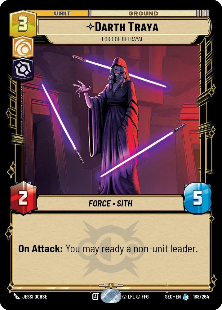 Darth Traya - Lord of Betrayal (188/264) (SEC)