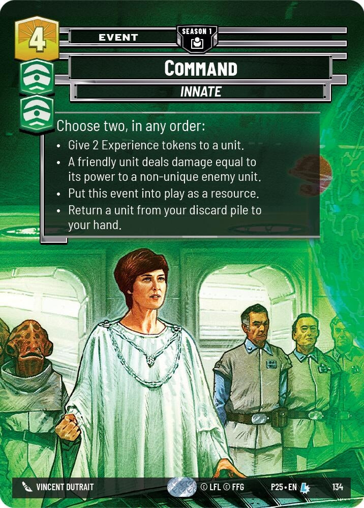 Command (134) (134) (SN1)