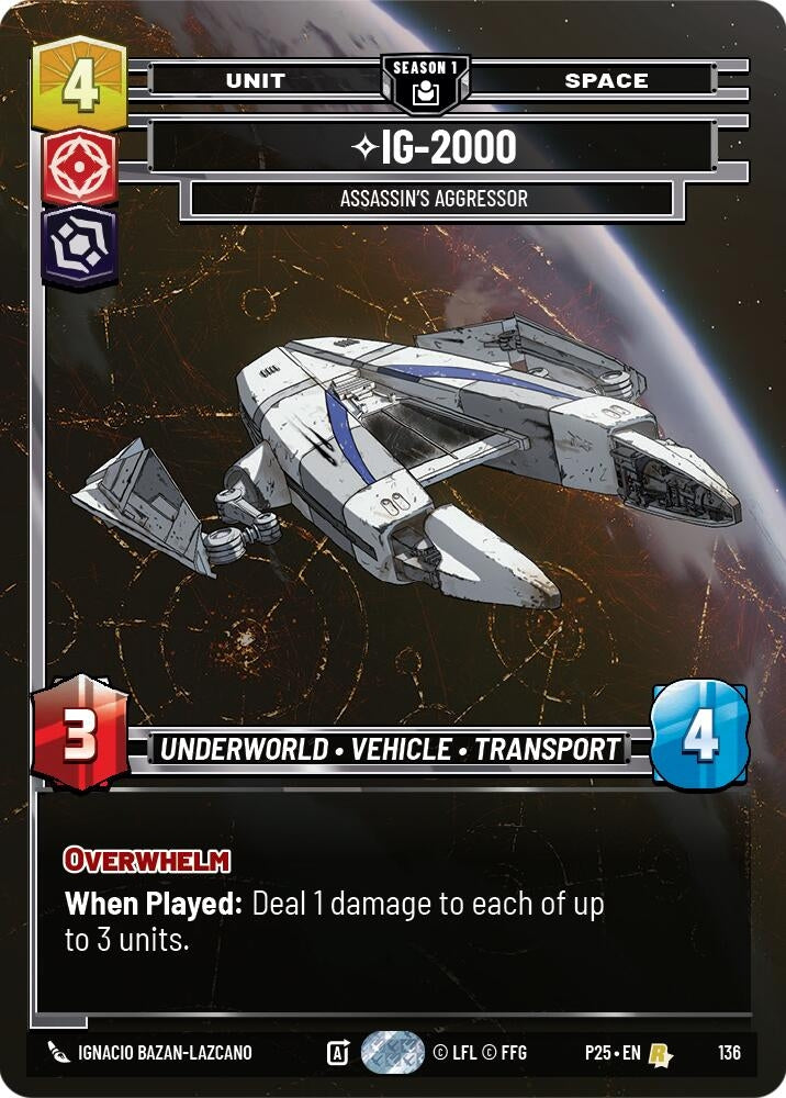 IG-2000 - Assassin's Aggressor (136) (136) (SN1)