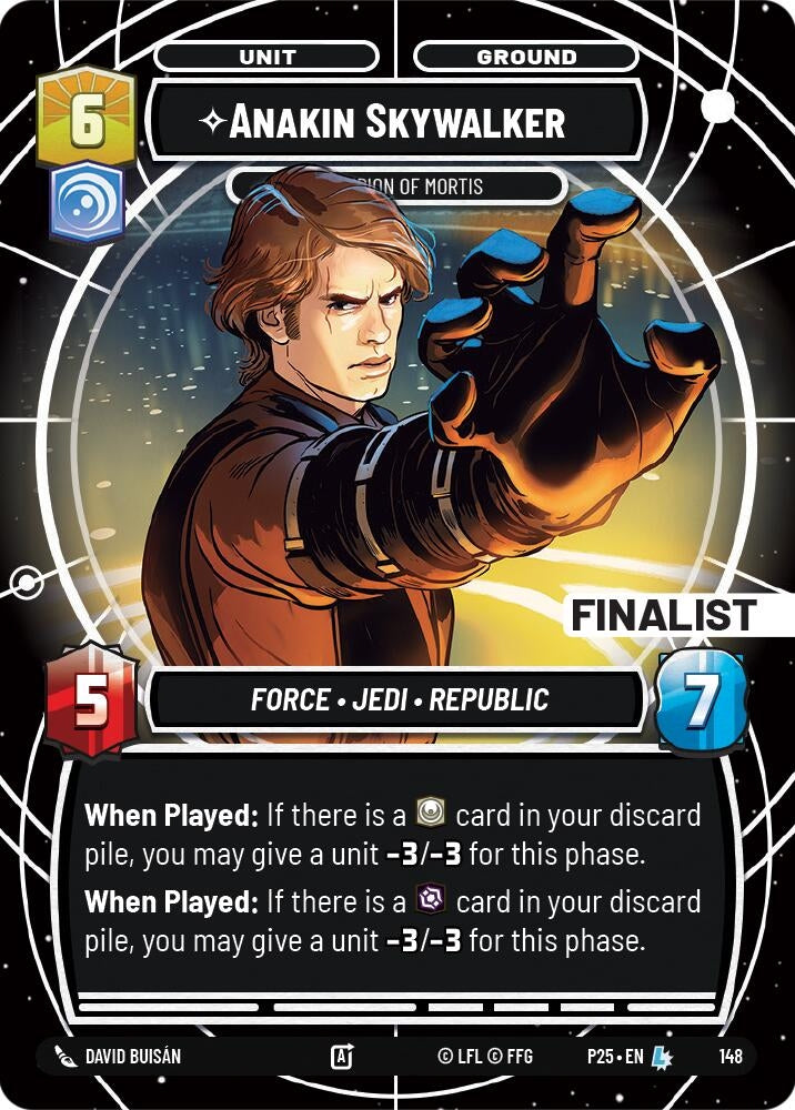 Anakin Skywalker - Champion of Mortis (Finalist) (148) (SN1)