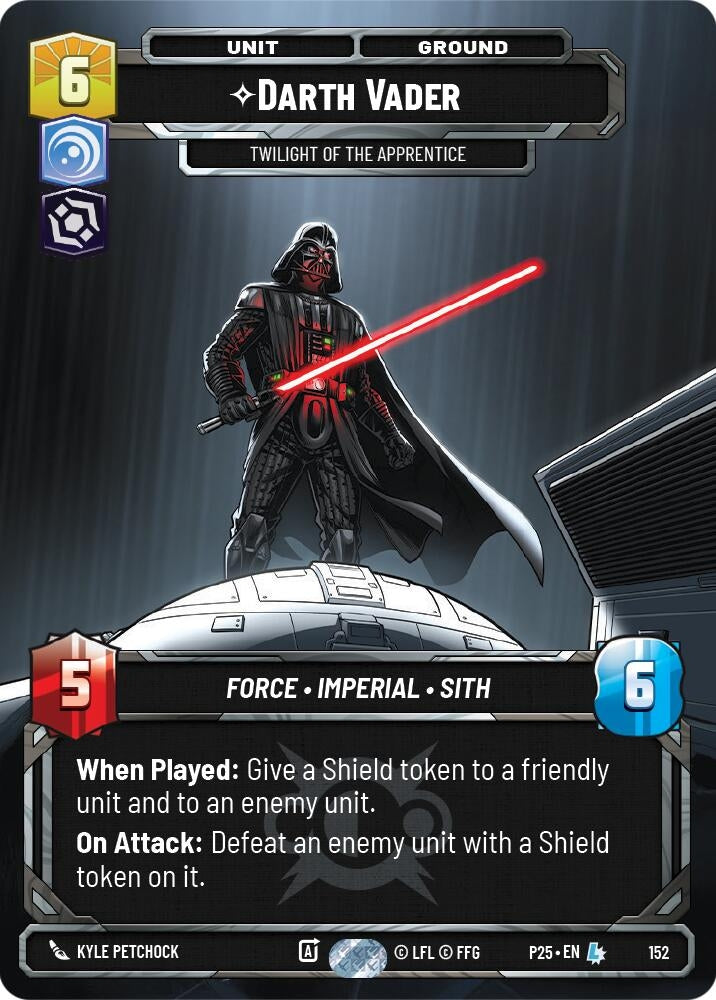 Darth Vader - Twilight of the Apprentice (152) (SN1)
