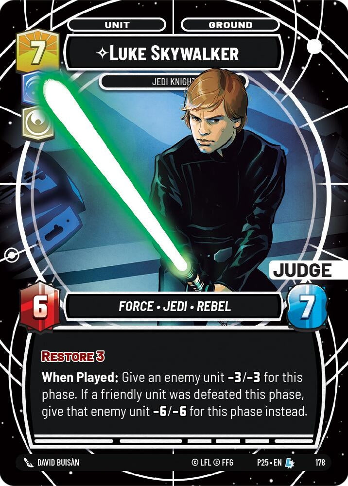 Luke Skywalker - Jedi Knight (Judge) (174) (JDG)