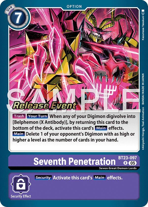 Seventh Penetration (BT23-097 R) (BT-23_PR)
