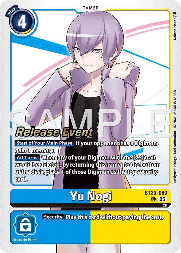 Yu Nogi (BT23-080 U) (BT-23_PR)
