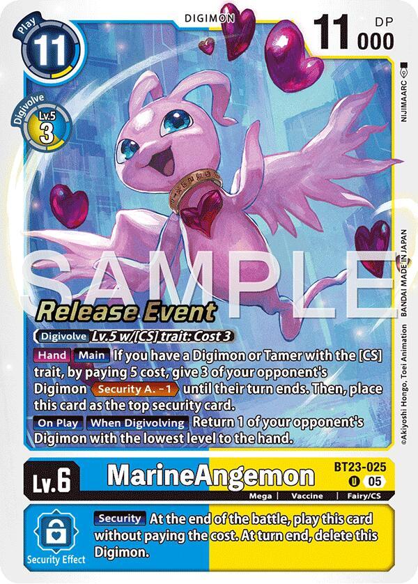 Marine Angemon (BT23-025 U) (BT-23_PR)