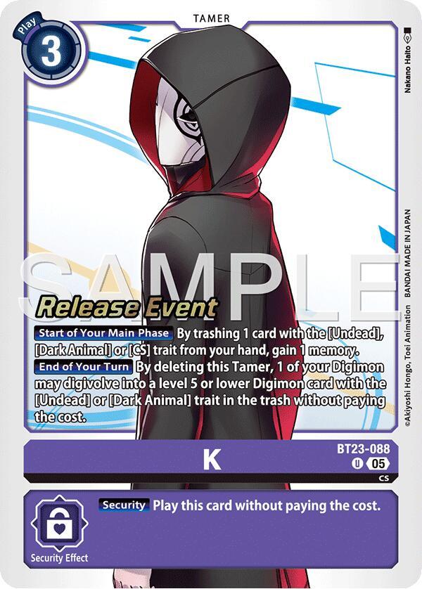 K (BT23-088 U) (BT-23_PR)