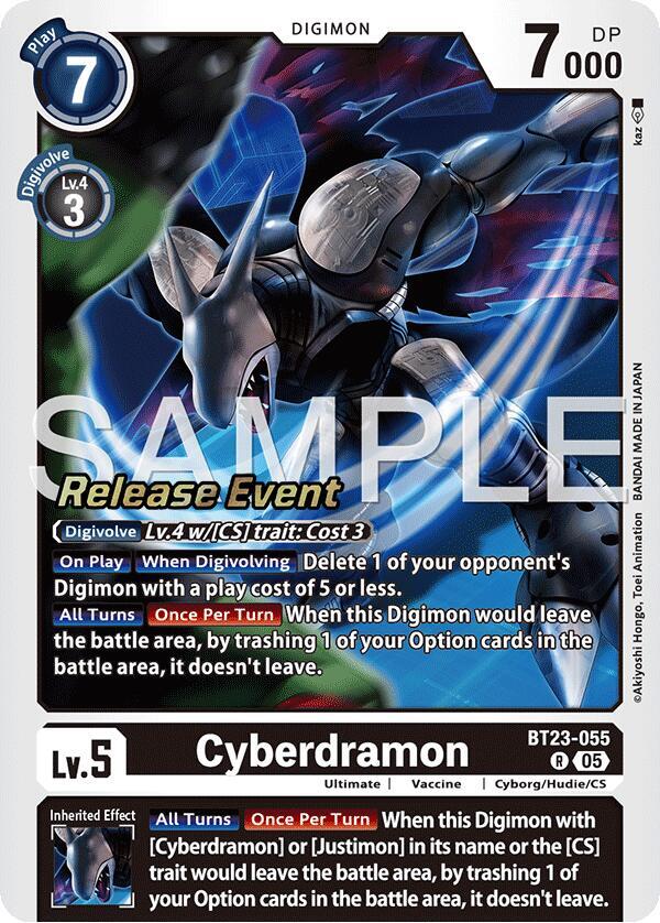 Cyberdramon (BT23-055 R) (BT-23_PR)