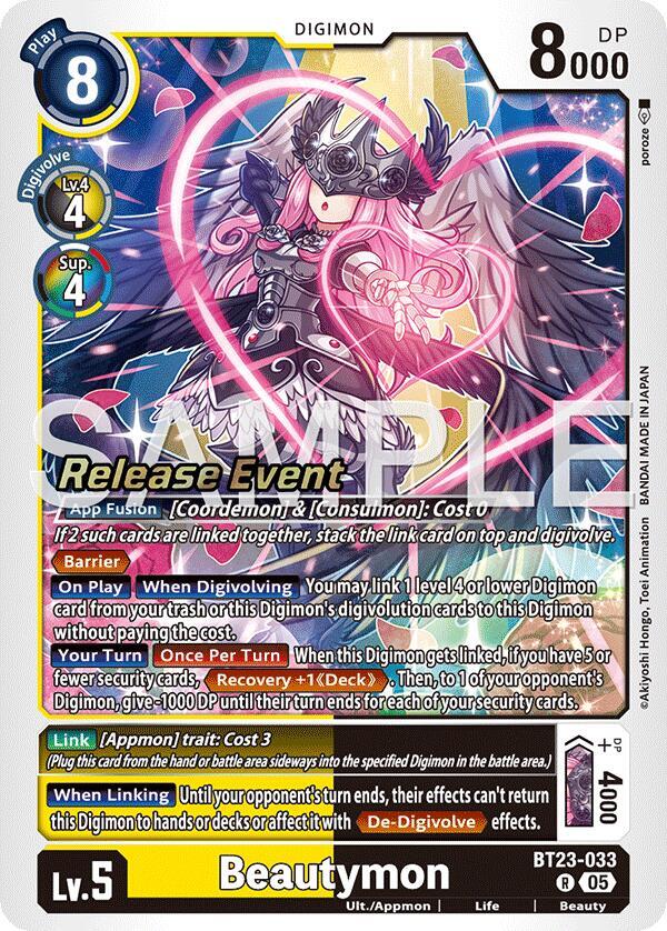 Beautymon (BT23-033 R) (BT-23_PR)