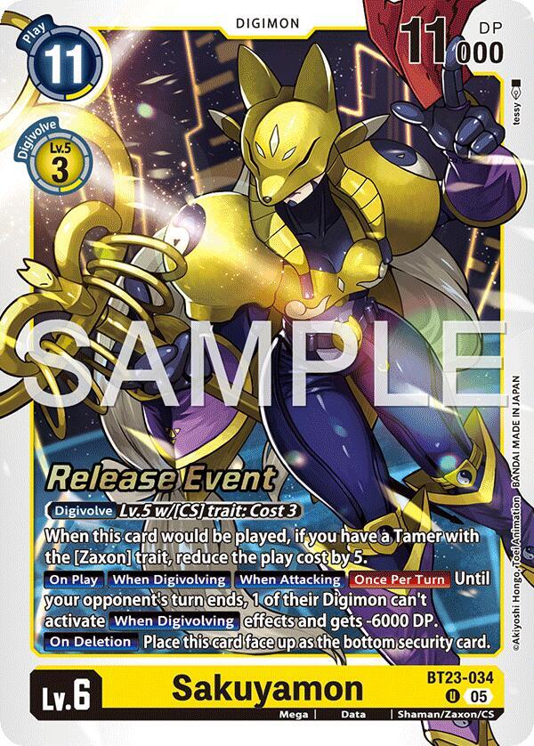 Sakuyamon (BT23-034 U) (BT-23_PR)
