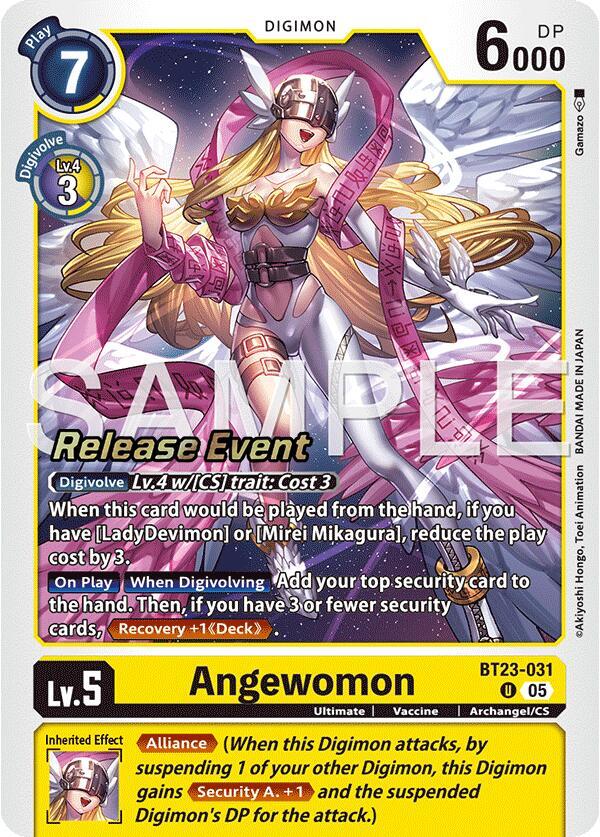 Angewomon (BT23-031 U) (BT-23_PR)