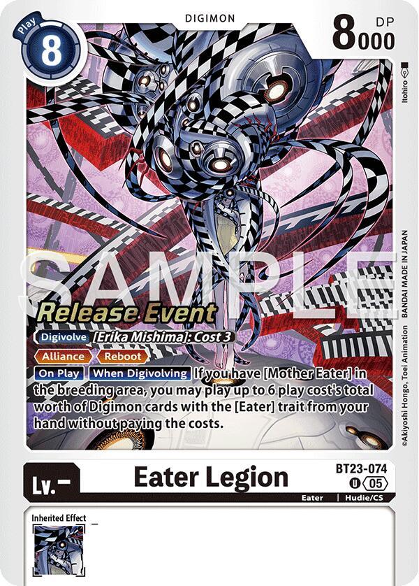 Eater Legion (BT23-074 U) (BT-23_PR)