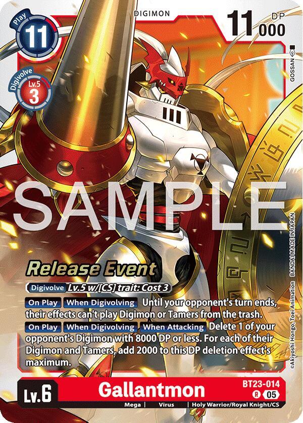 Gallantmon (BT23-014 R) (BT-23_PR)