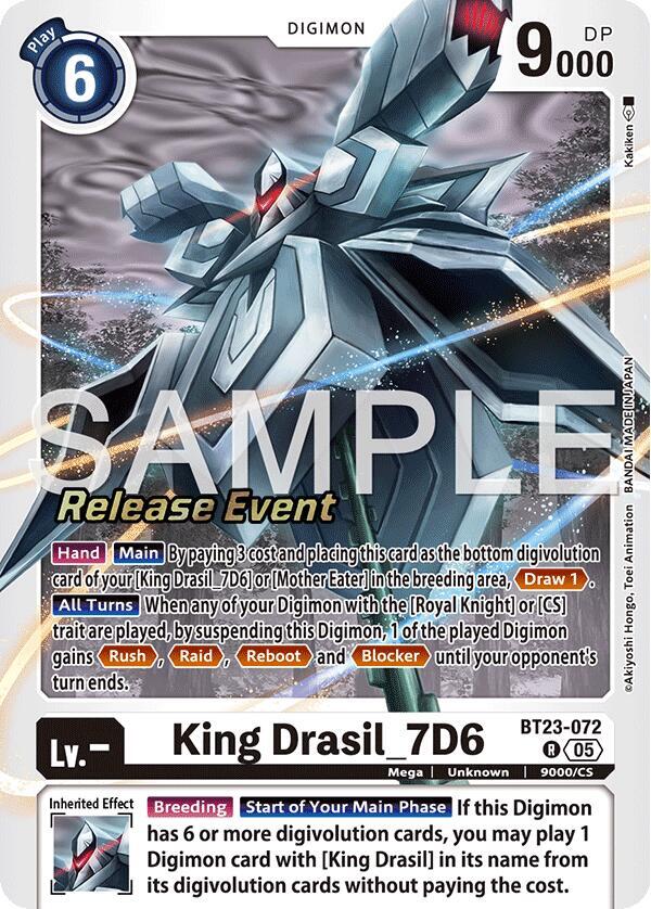 King Drasil_7D6 (BT23-072 R) (BT-23_PR)
