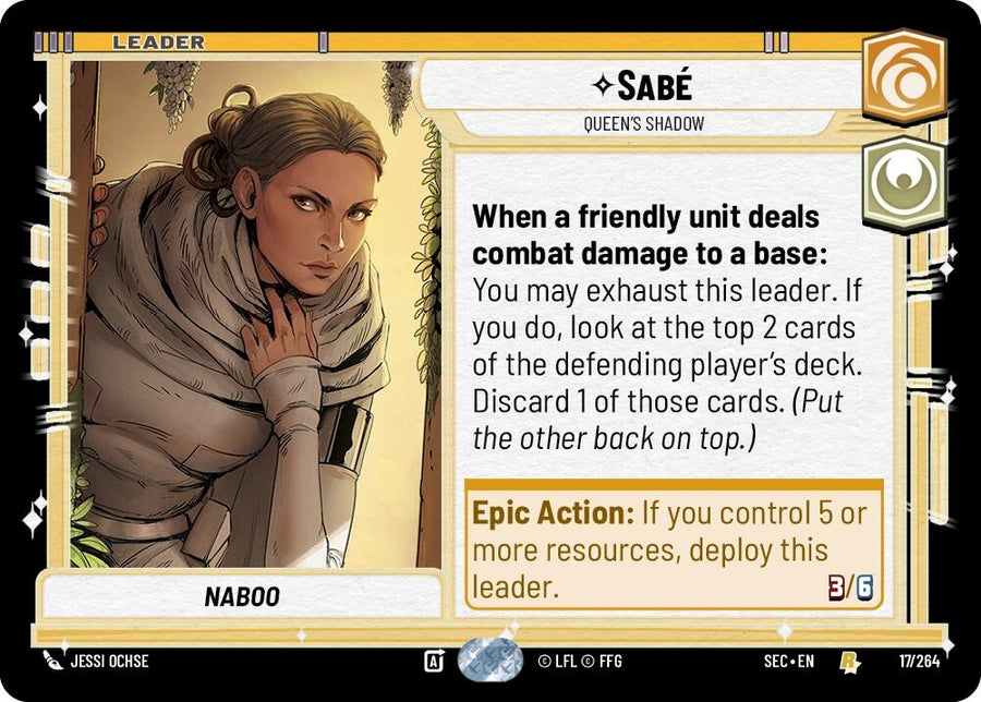 Sabé - Queen's Shadow (17/264) (SEC)