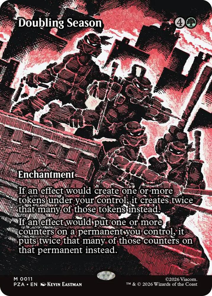 Doubling Season (Borderless) (11) (PZA)