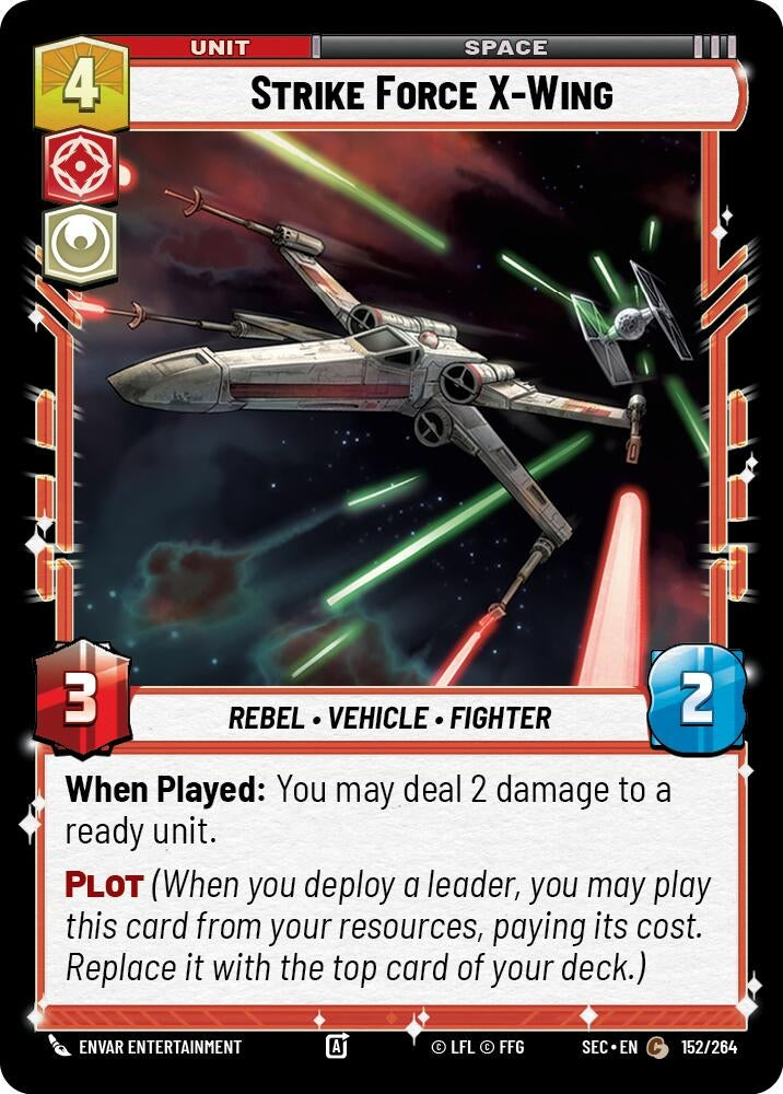 Strike Force X-Wing (152/264) (SEC)
