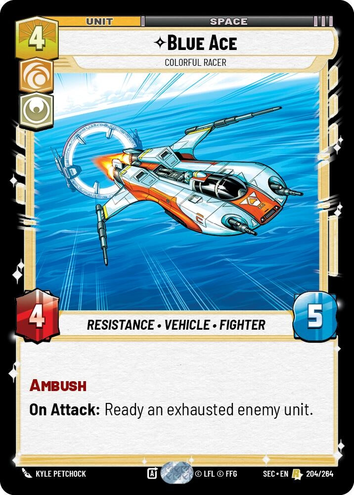 Blue Ace - Colorful Racer (204/264) (SEC)
