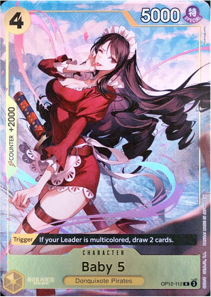 Baby 5 (Premium Card Collection -Best Selection Vol. 5-) (OP12-112) (OP-PR)