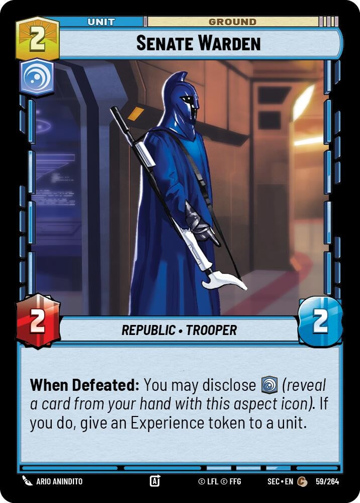 Senate Warden (59/264) (SEC)