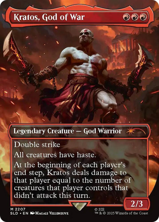 Image for Kratos, God of War (2207) (SLD) - Magic: The Gathering