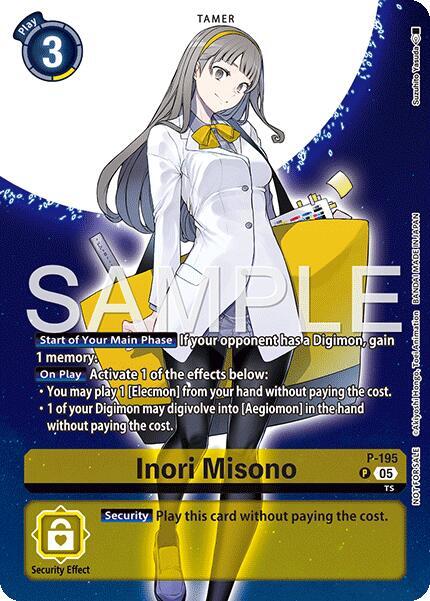 Inori Misono (Digimon Story: Time Stranger Promo Pack) (P-195 P) (D-PR)