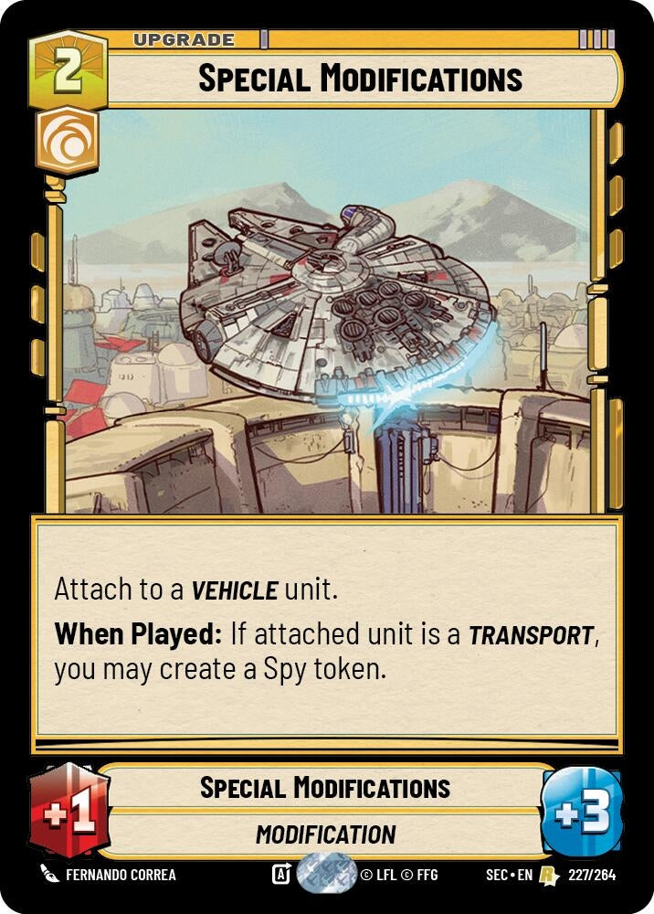 Special Modifications (227/264) (SEC)