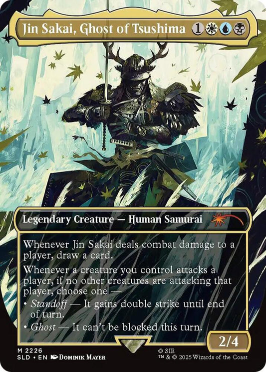 Image for Jin Sakai, Ghost of Tsushima (2226) (SLD) - Magic: The Gathering