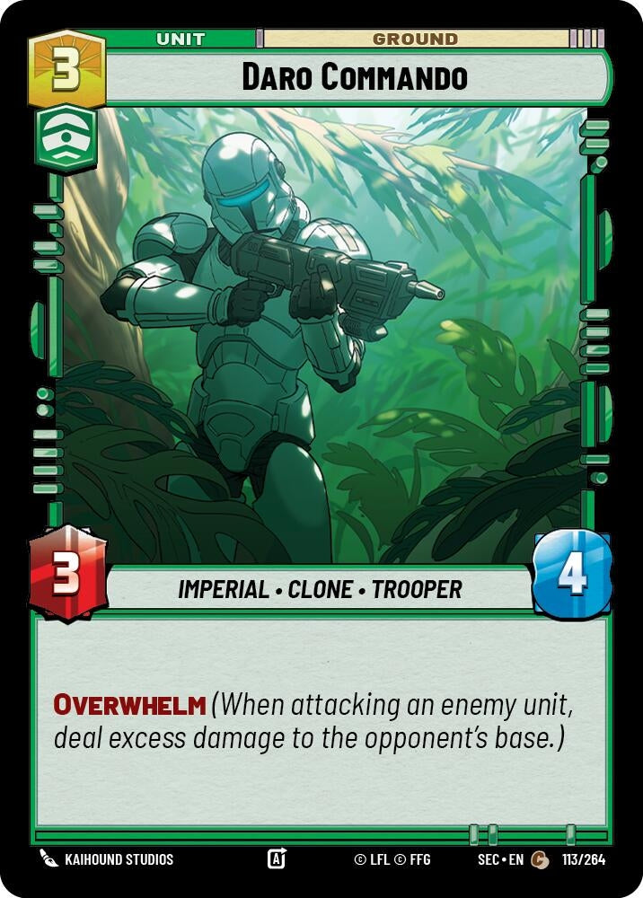 Daro Commando (113/264) (SEC)