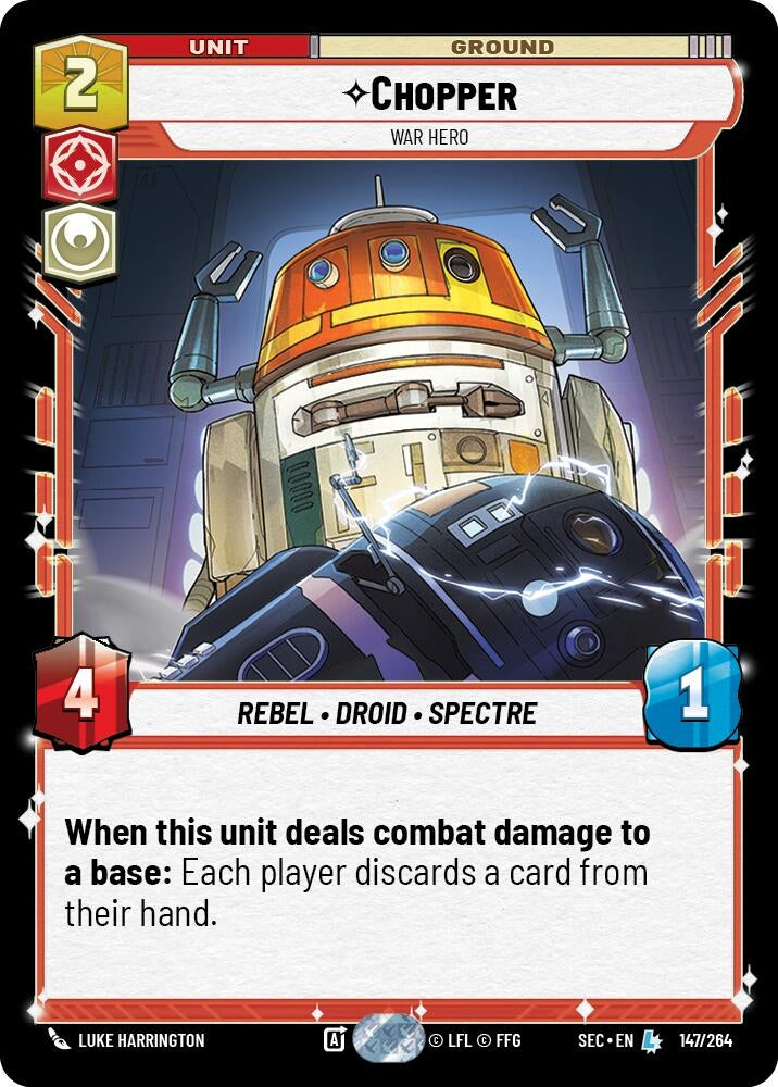 Chopper - War Hero (147/264) (SEC)