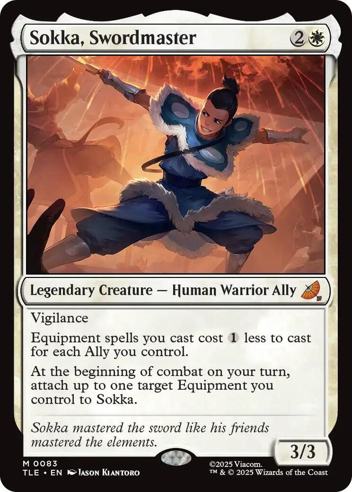 Sokka, Swordmaster (83) (TLE)