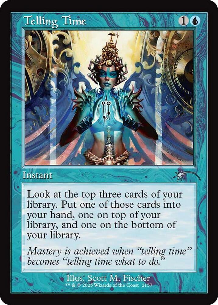 Telling Time (Retro Frame) (2157) (SLD)