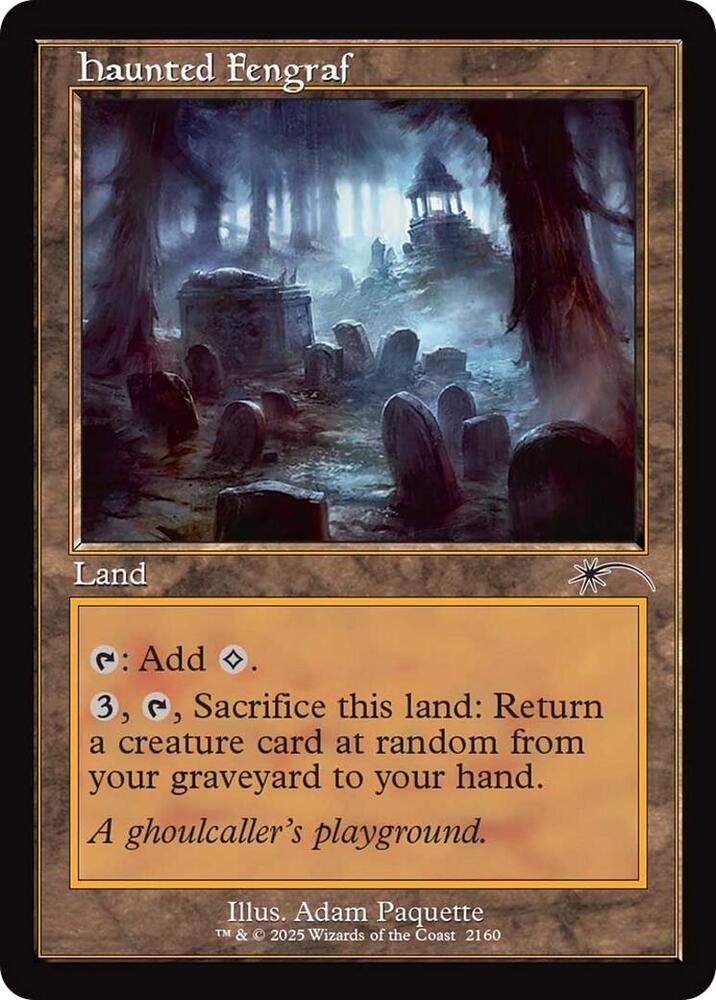 Haunted Fengraf (Retro Frame) (2160) (SLD)