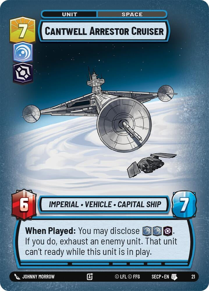Cantwell Arrestor Cruiser (Foil) (SECWPP)
