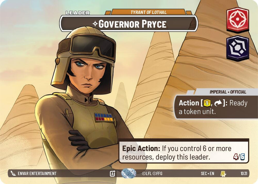 Governor Pryce - Tyrant of Lothal (Showcase) (1031) (SEC)