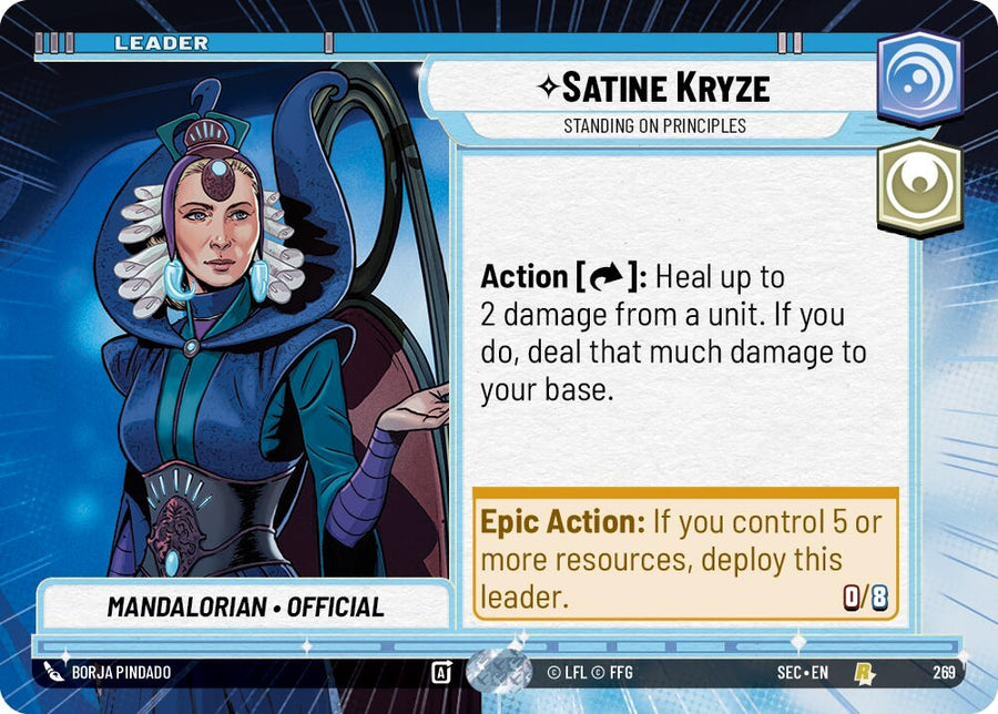 Satine Kryze - Standing on Principles (Hyperspace) (269) (SEC)
