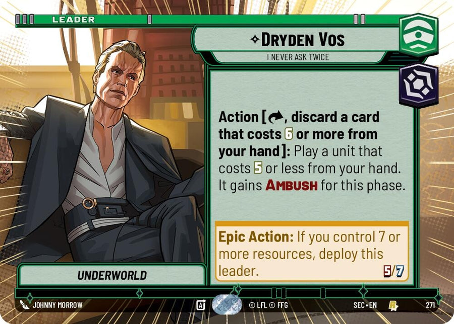 Dryden Vos - I Never Ask Twice (Hyperspace) (271) (SEC)