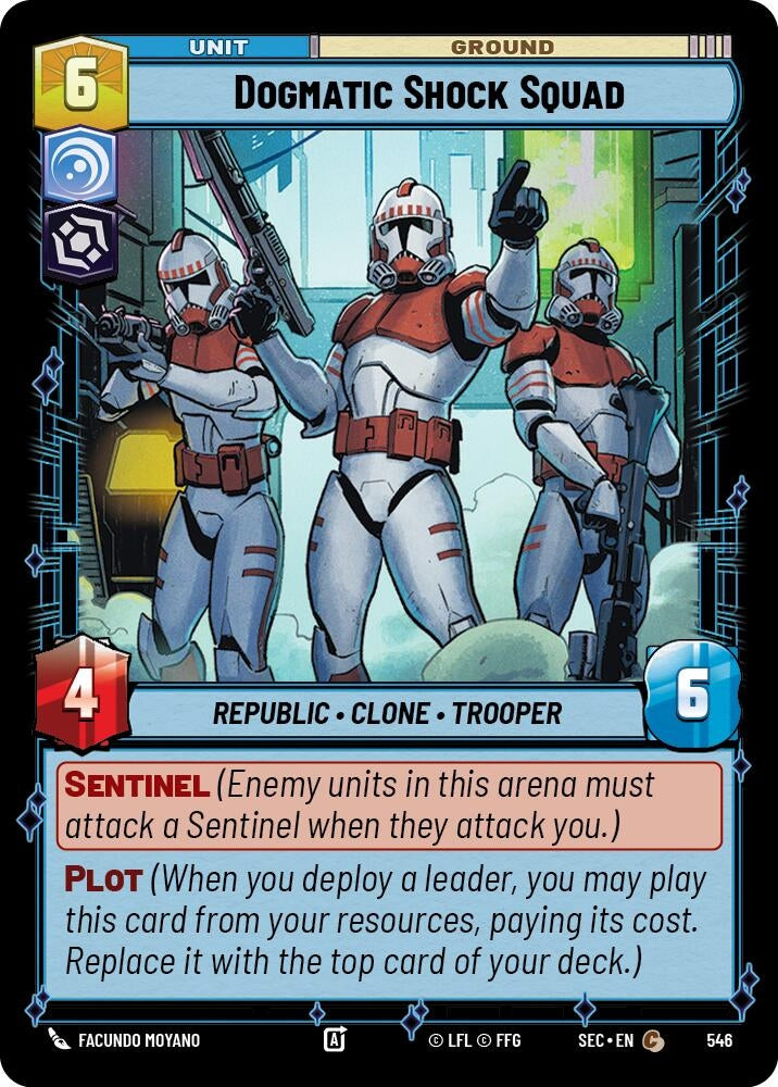 Dogmatic Shock Squad (Foil) (546) (SEC)