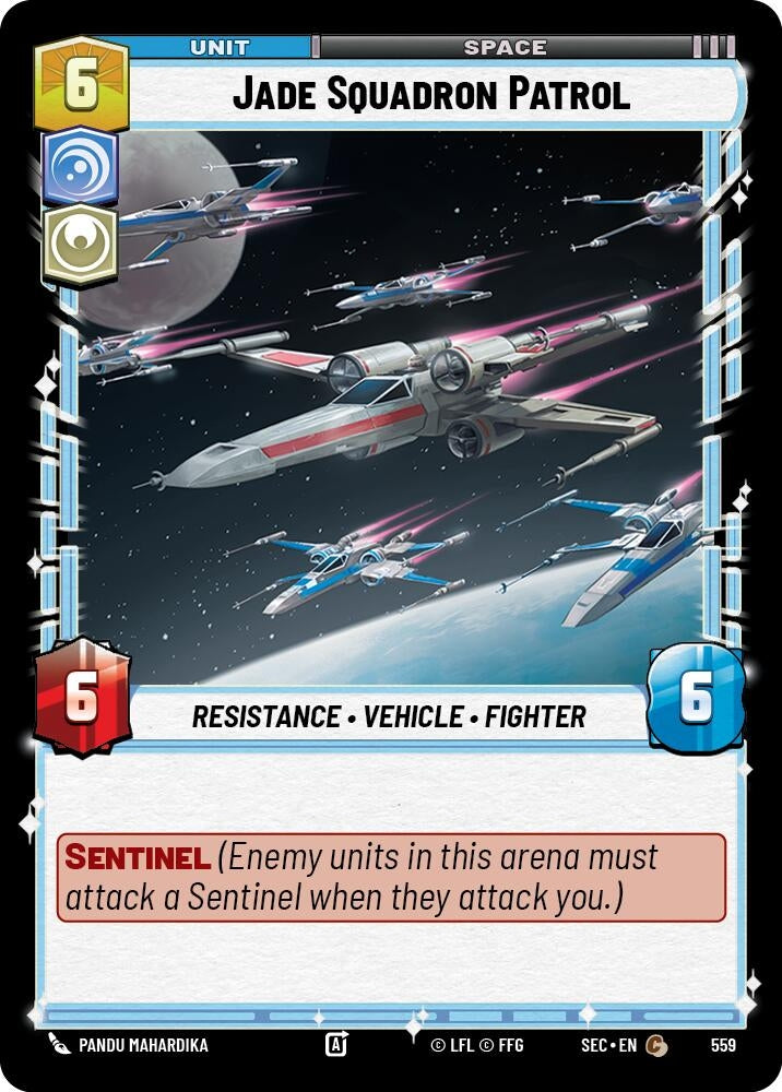 Jade Squadron Patrol (Foil) (559) (SEC)