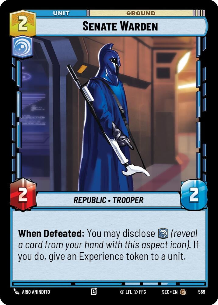 Senate Warden (Foil) (569) (SEC)
