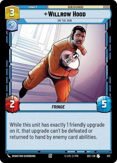 Willrow Hood - On the Run (Foil) (571) (SEC)