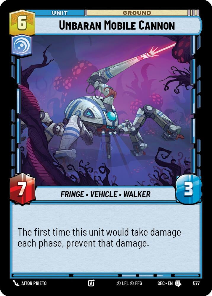 Umbaran Mobile Cannon (Foil) (577) (SEC)