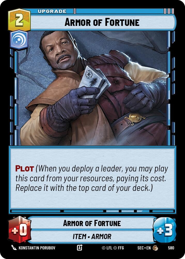 Armor of Fortune (Foil) (580) (SEC)