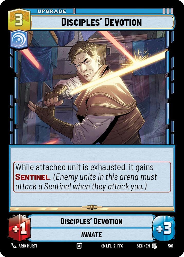Disciples' Devotion (Foil) (581) (SEC)