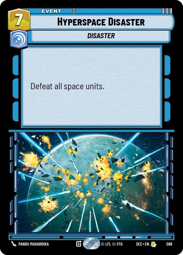 Hyperspace Disaster (Foil) (588) (SEC)