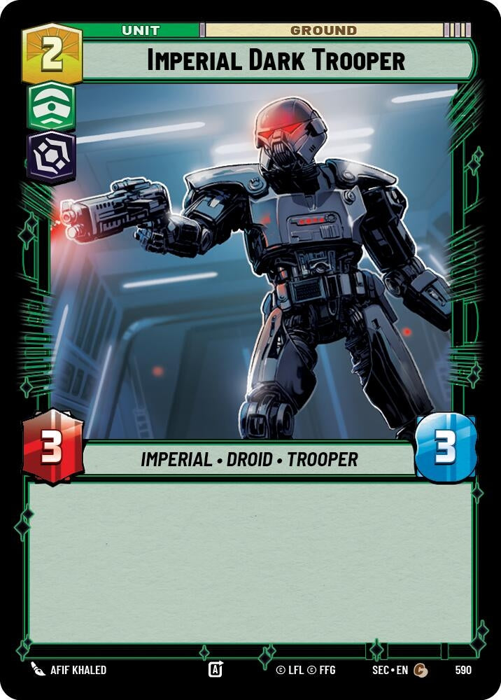 Imperial Dark Trooper (Foil) (590) (SEC)