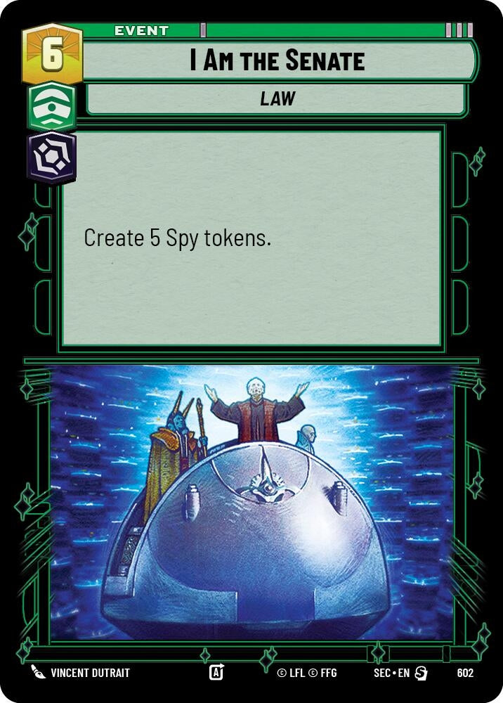 I Am the Senate (Foil) (602) (SEC)