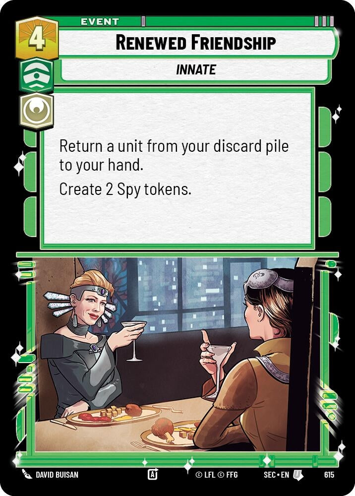 Renewed Friendship (Foil) (615) (SEC)