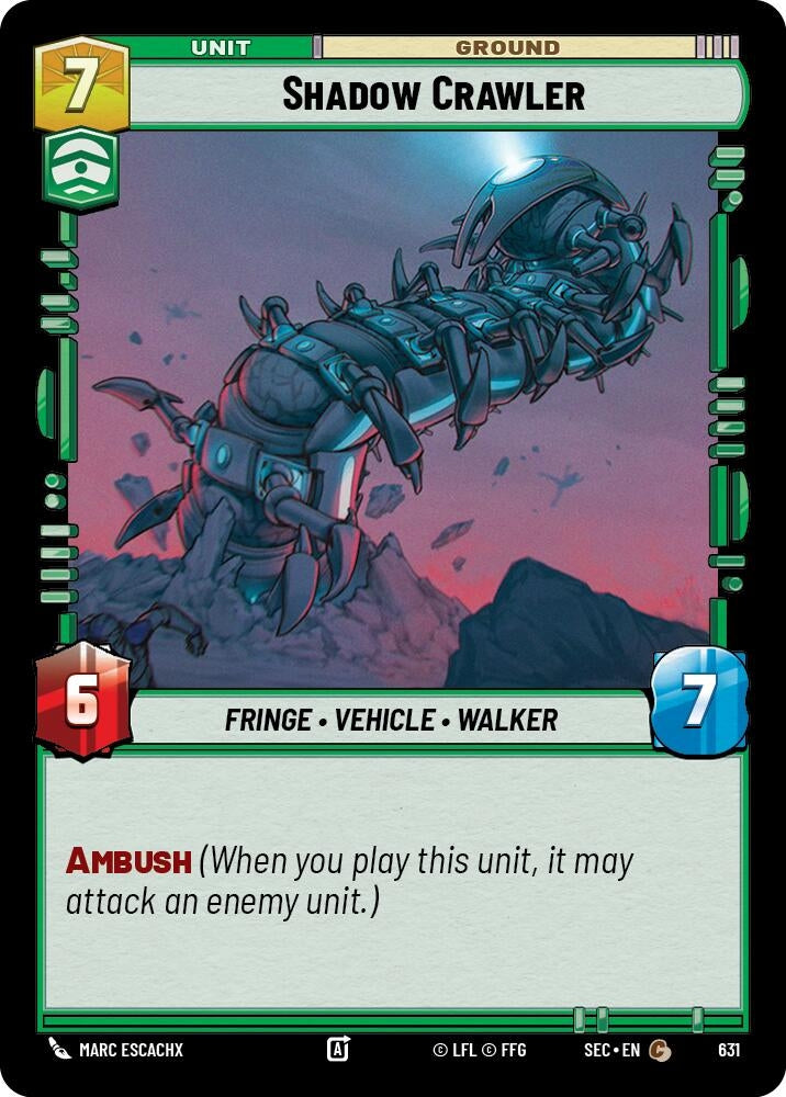 Shadow Crawler (Foil) (631) (SEC)