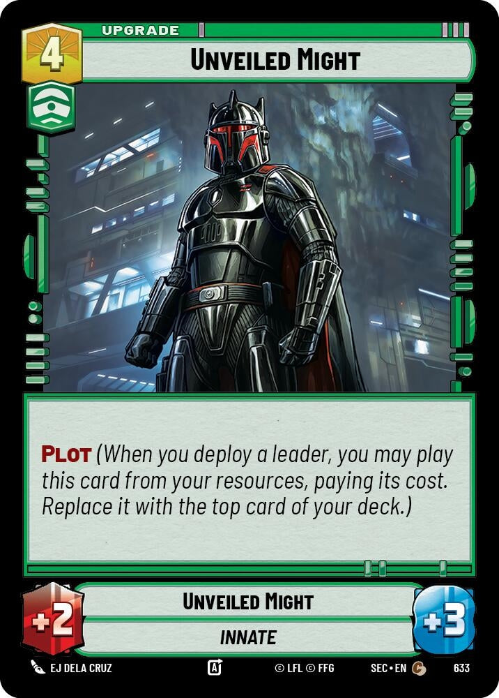 Unveiled Might (Foil) (633) (SEC)