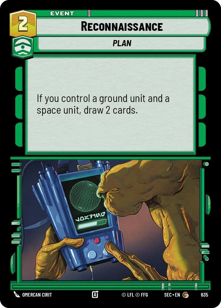 Reconnaissance (Foil) (635) (SEC)